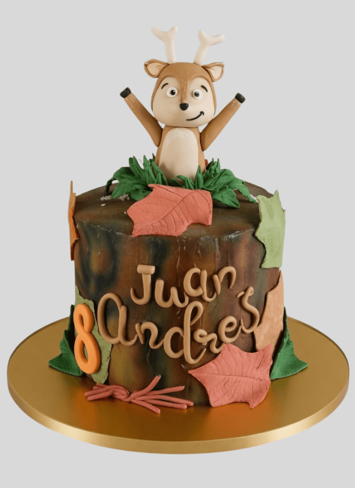Appealing Deer Cake