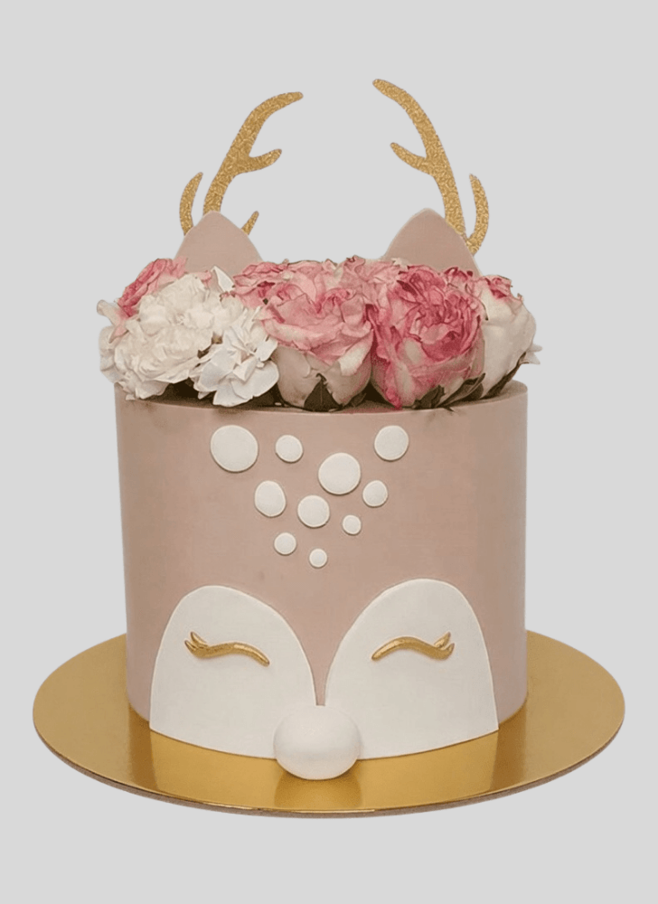 Captivating Deer Cake