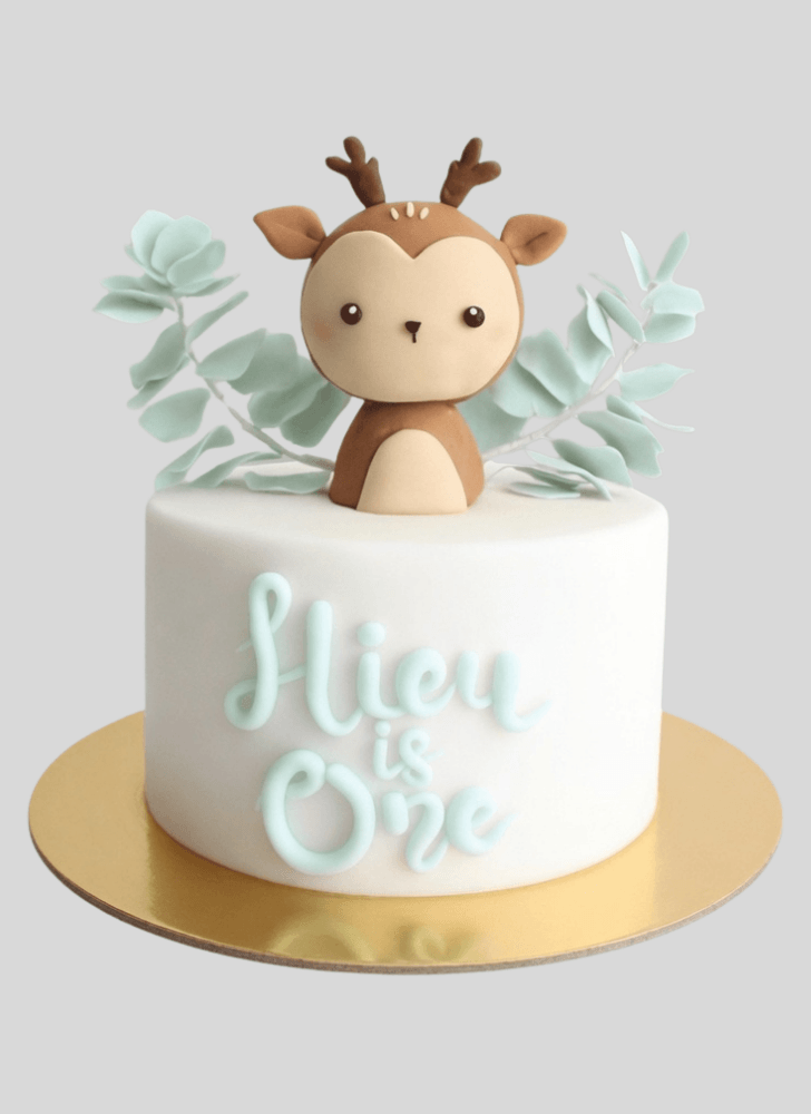 Cute Deer Cake