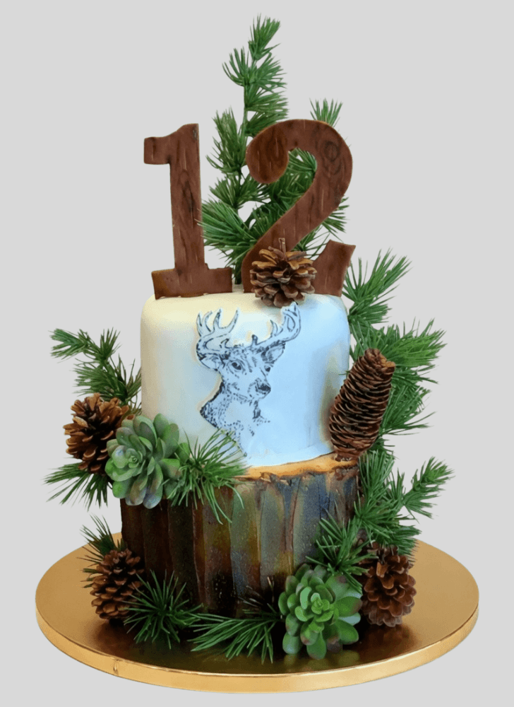 Dazzling Deer Cake