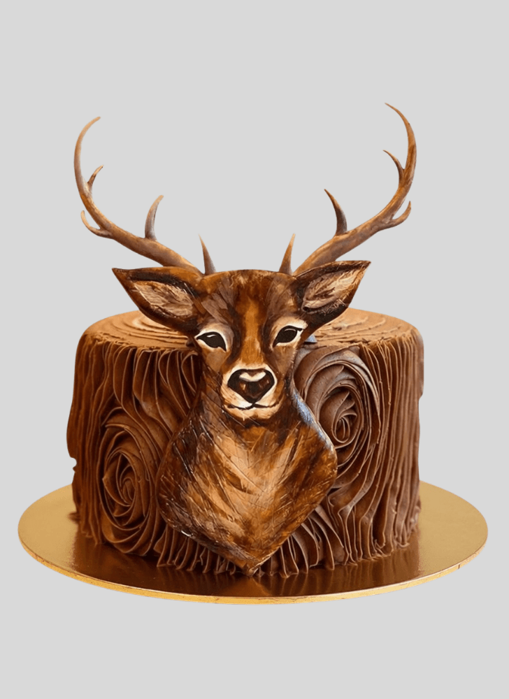 Delicate Deer Cake