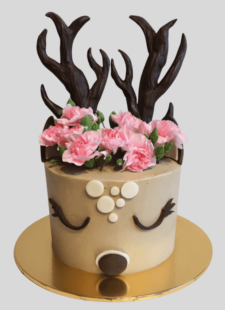 Elegant Deer Cake