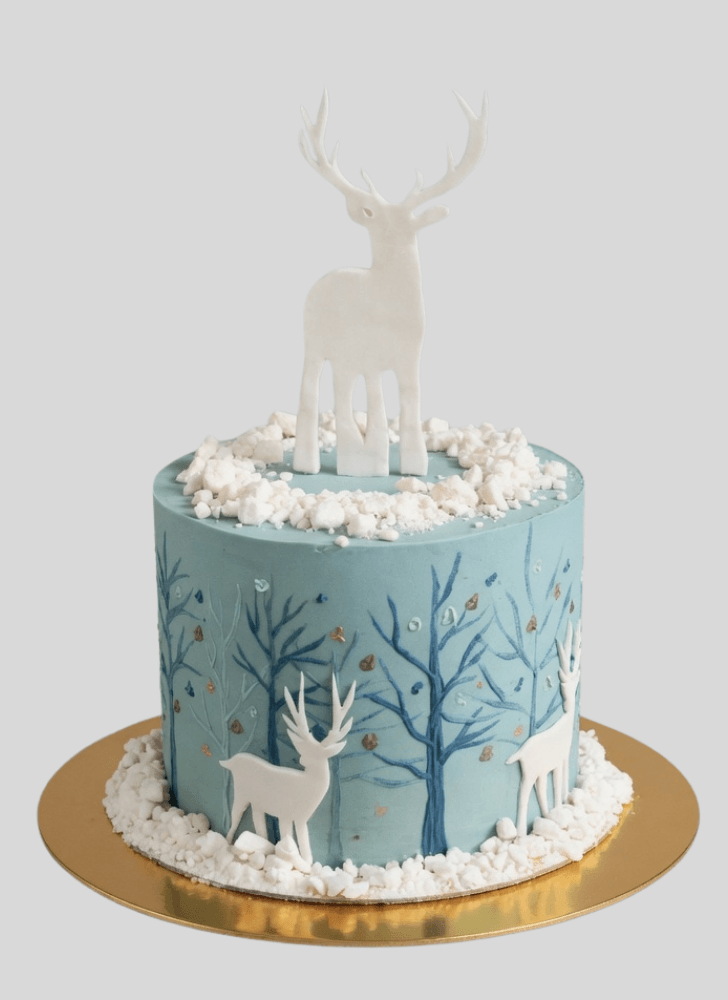 Pleasing Deer Cake