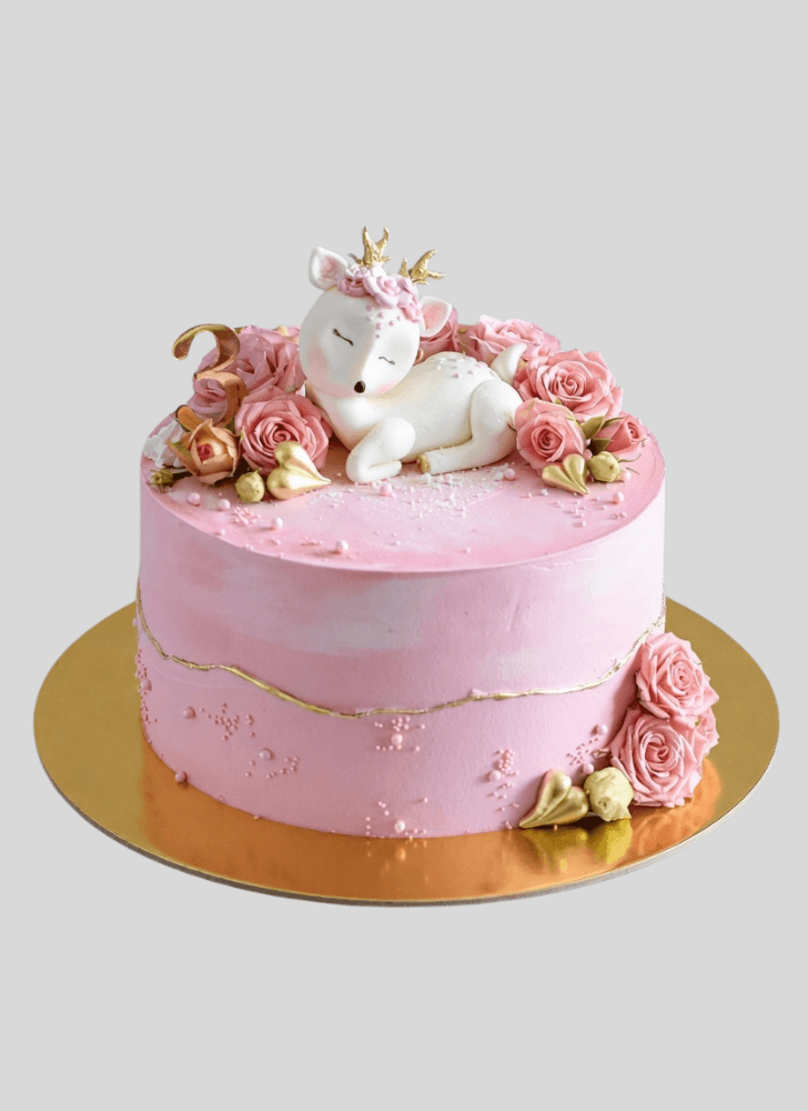 Shapely Deer Cake