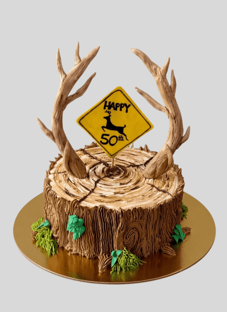 Wonderful Deer Cake Design