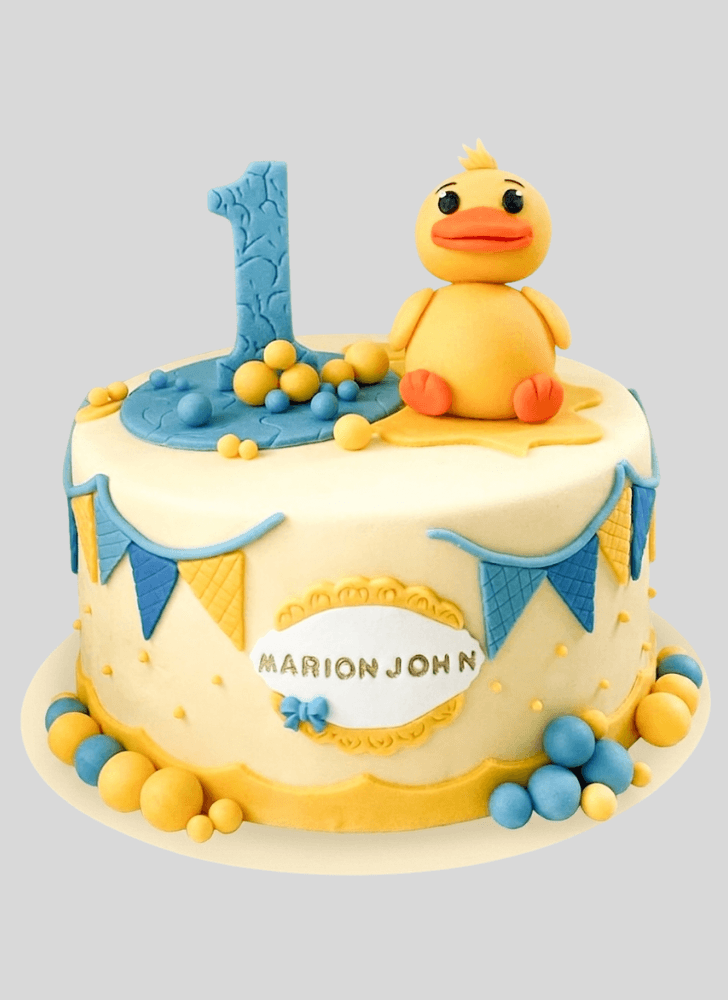 Angelic Duckling Cake