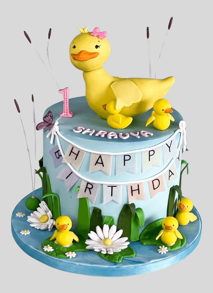 Beauteous Duckling Cake