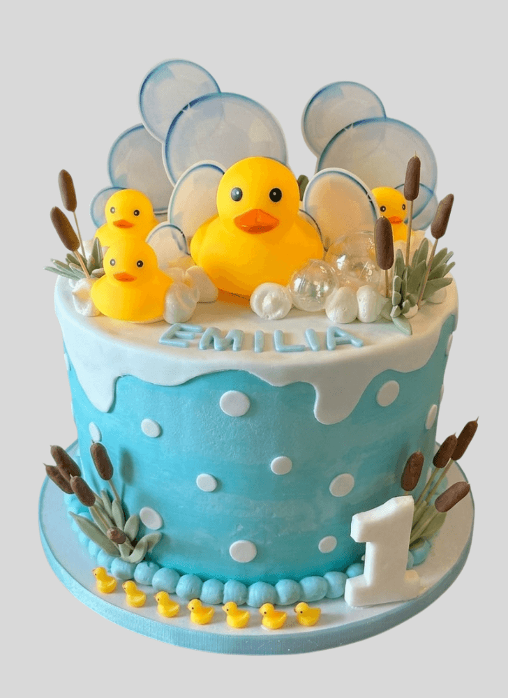 Classy Duckling Cake