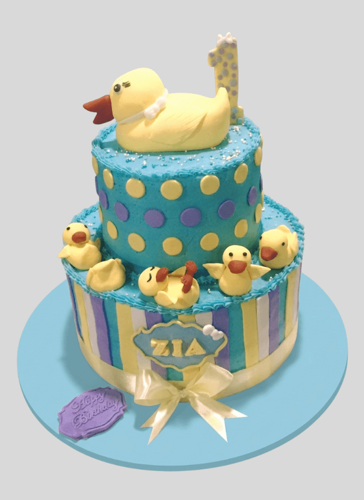 Comely Duckling Cake