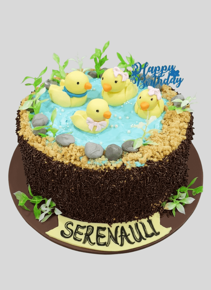 Fair Duckling Cake