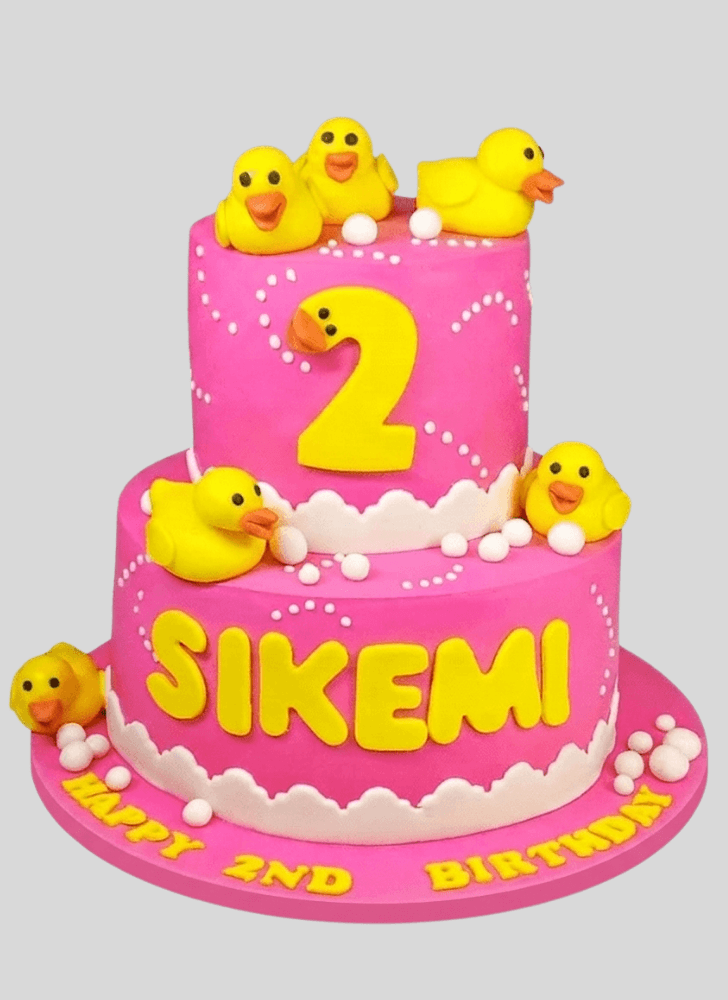 Fascinating Duckling Cake