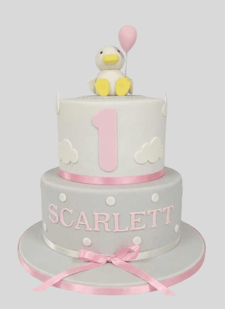 Graceful Duckling Cake