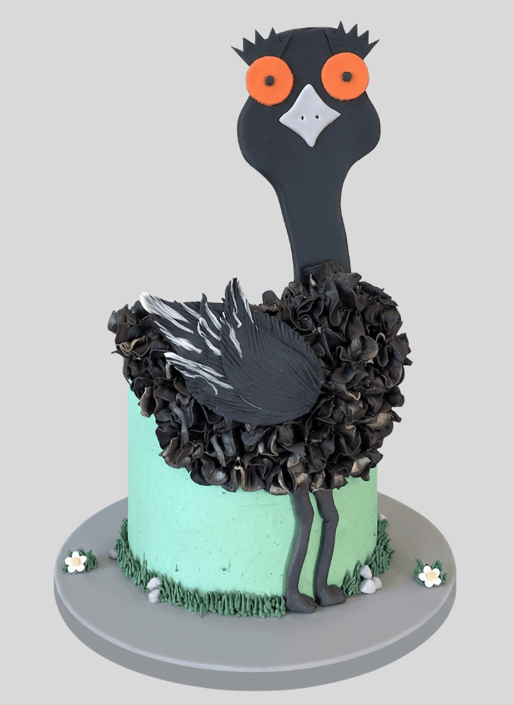 Alluring Emu Cake