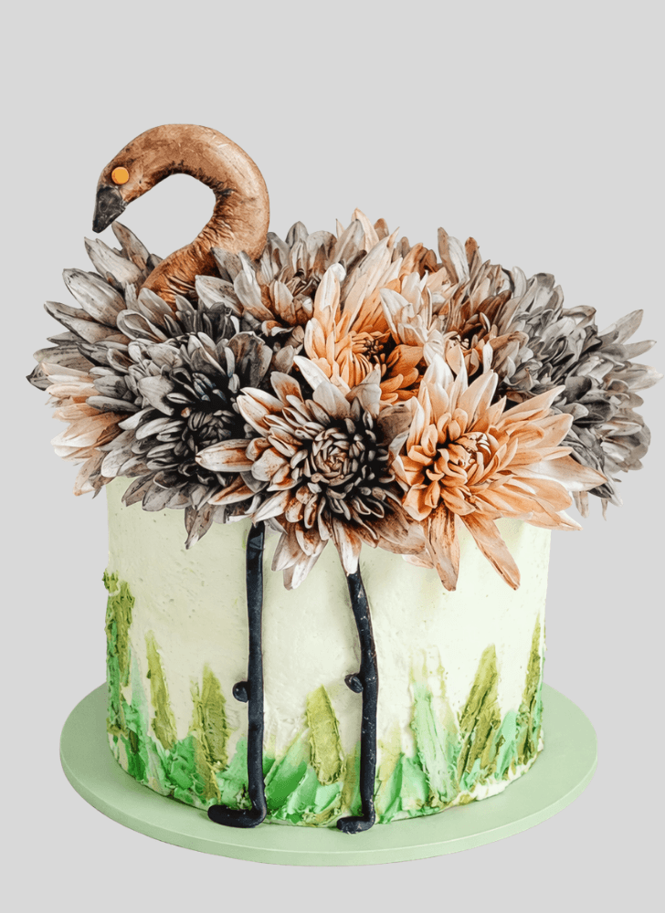Appealing Emu Cake