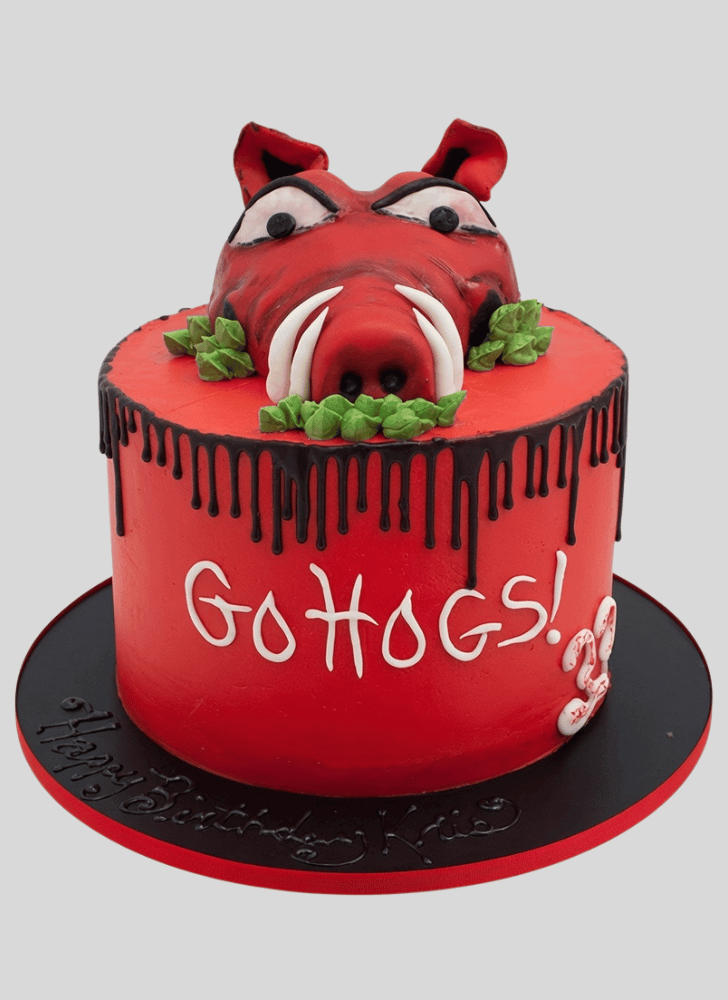 Appealing Hog Cake