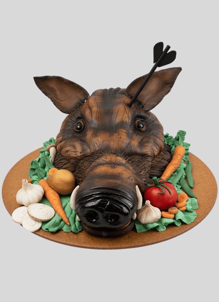 Beauteous Hog Cake