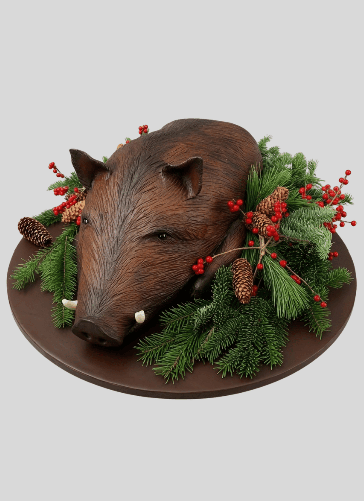 Charming Hog Cake