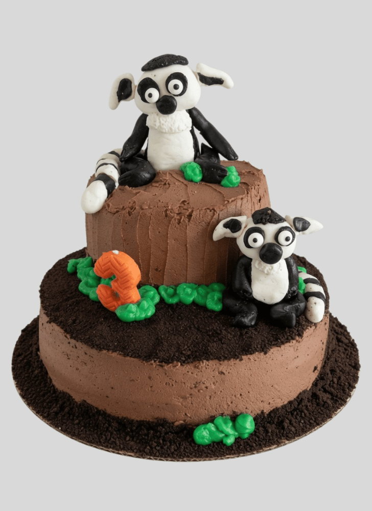 Bewitching Lemur Cake
