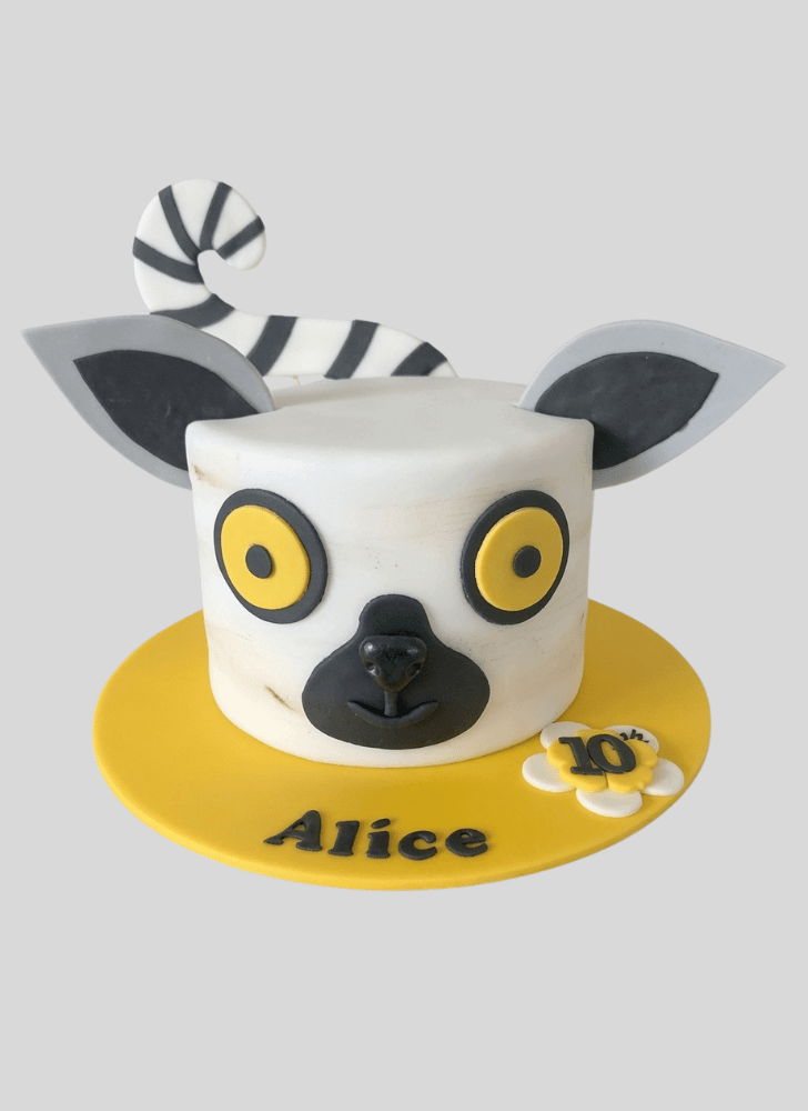 Charming Lemur Cake