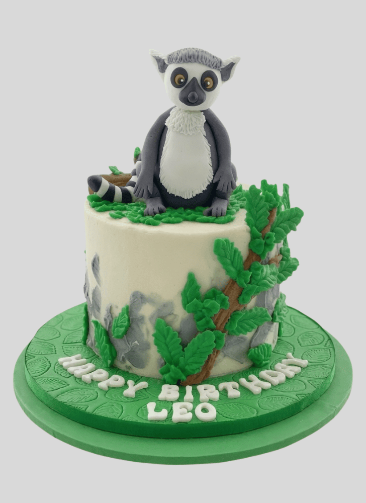 Classy Lemur Cake