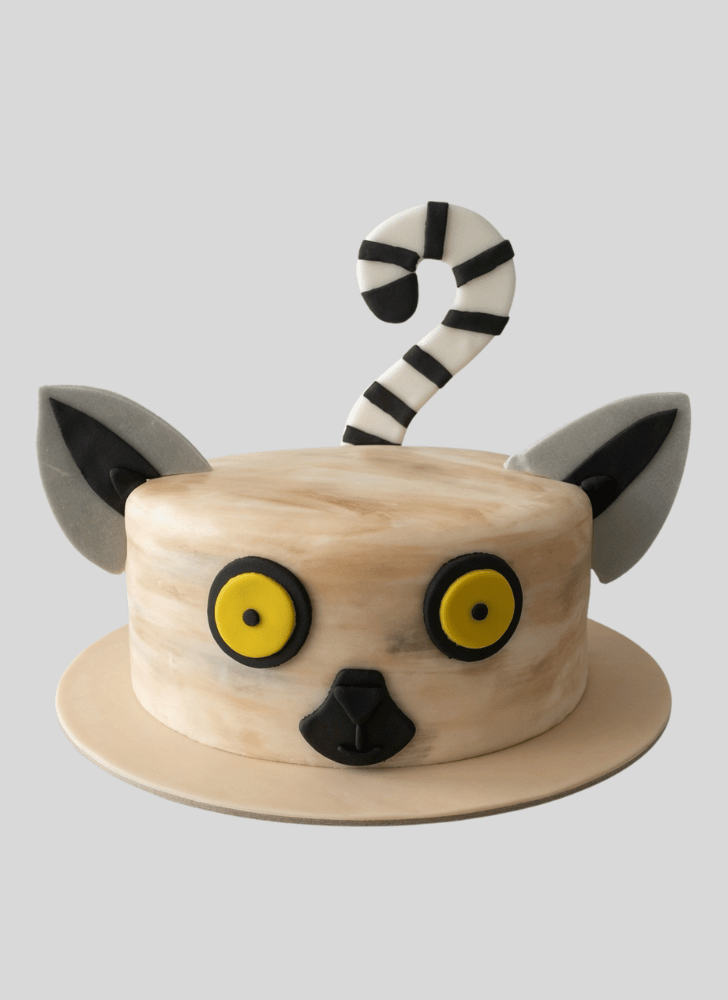 Enthralling Lemur Cake