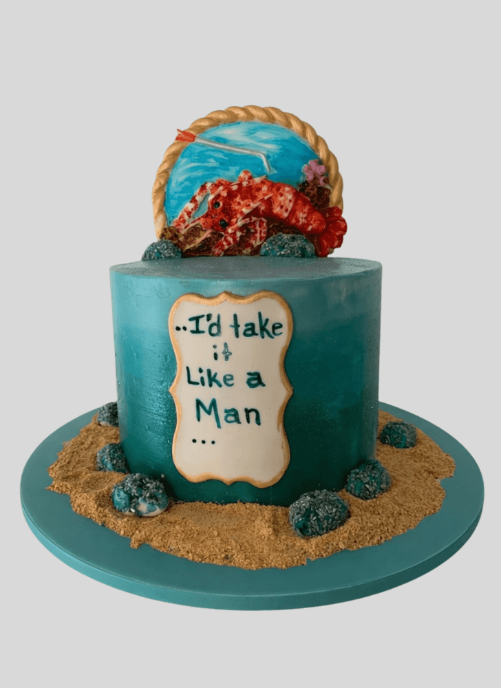 Shapely Lobster Cake