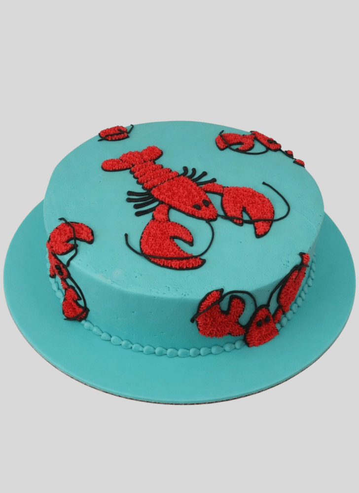 Wonderful Lobster Cake Design