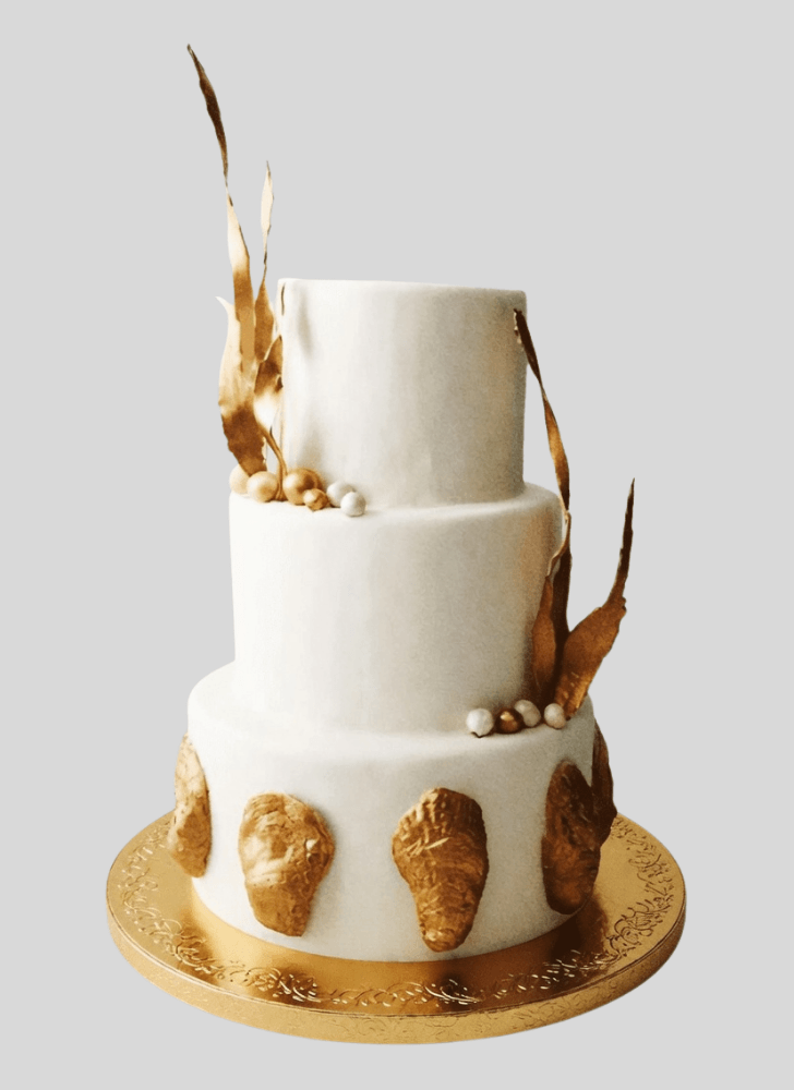 Admirable Oyster Cake Design