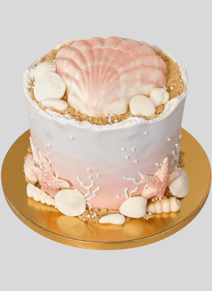 Dazzling Oyster Cake