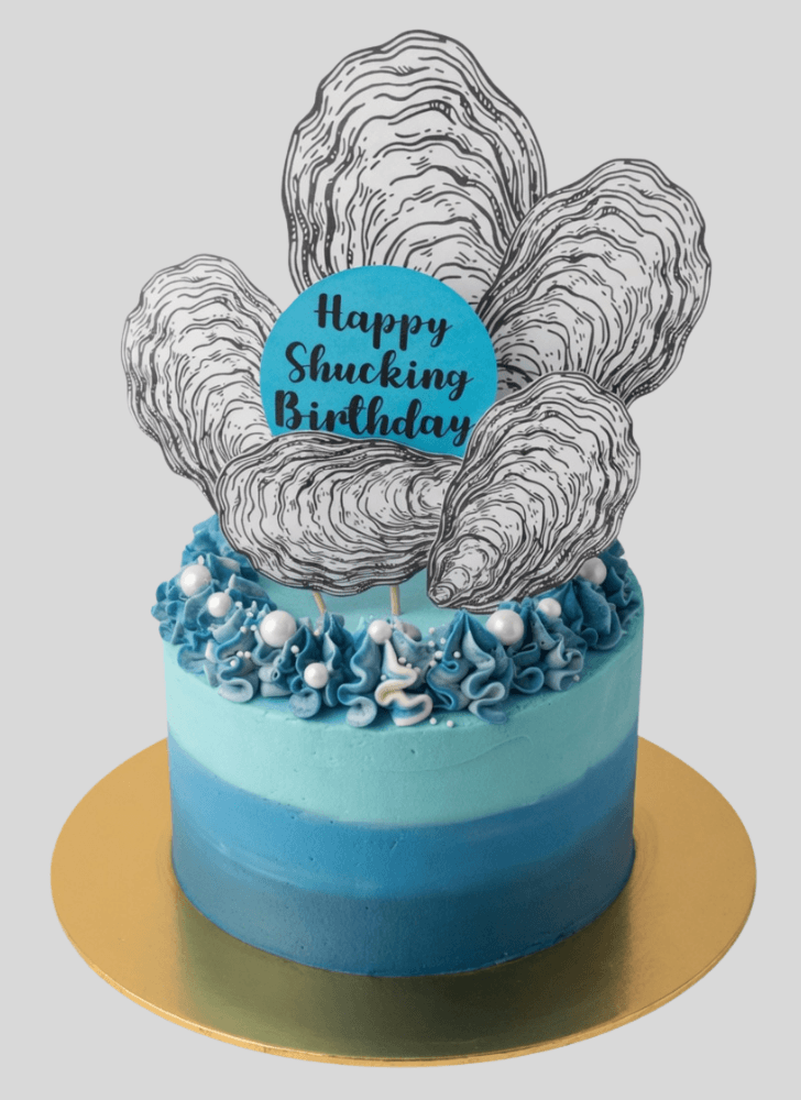 Good Looking Oyster Cake