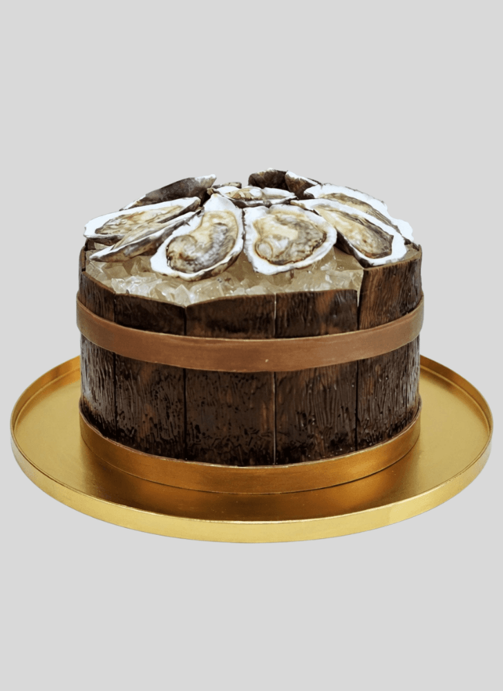 Pretty Oyster Cake