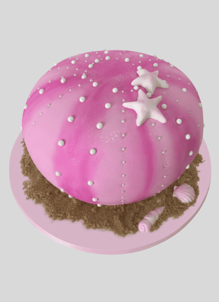 Appealing Sea Urchin Cake