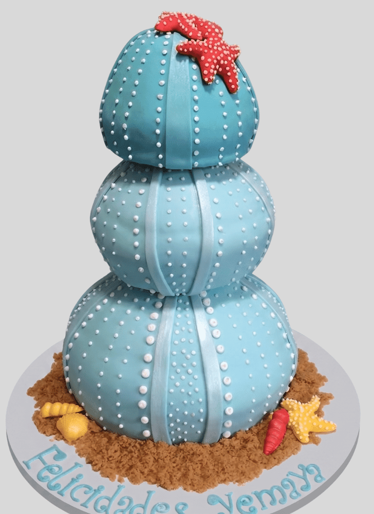 Beauteous Sea Urchin Cake