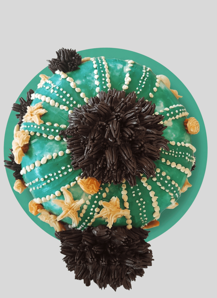 Captivating Sea Urchin Cake