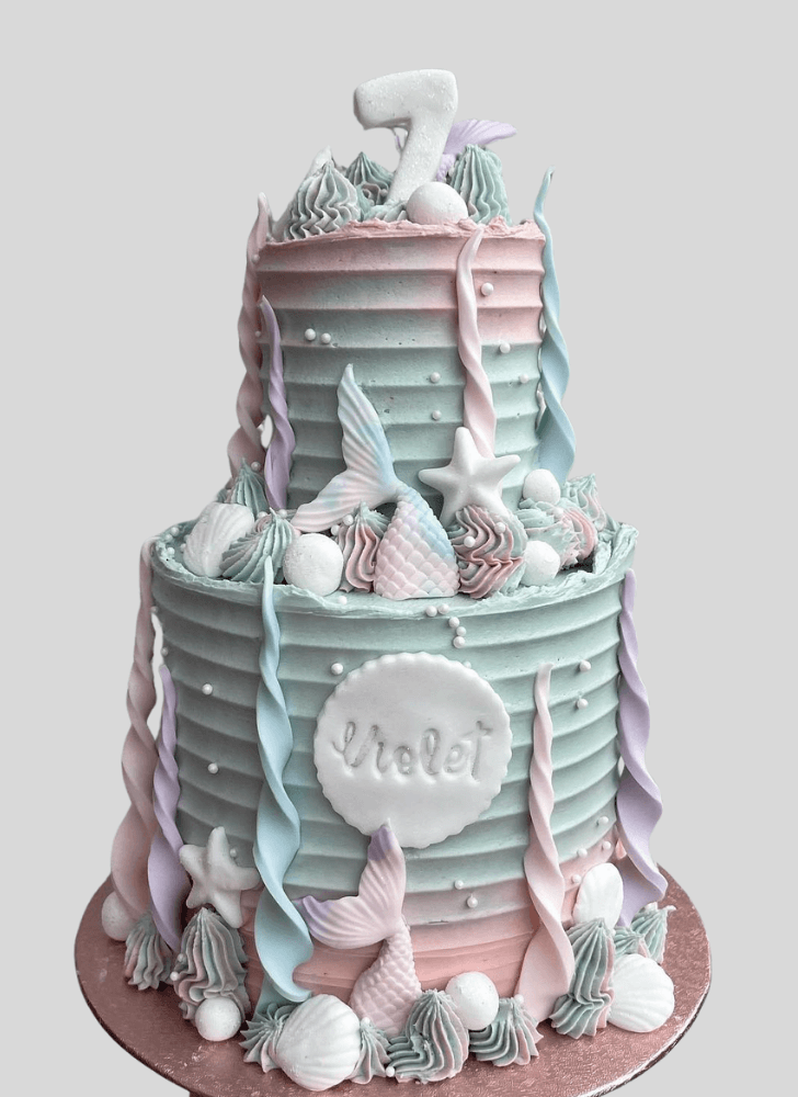 Appealing Shells Cake