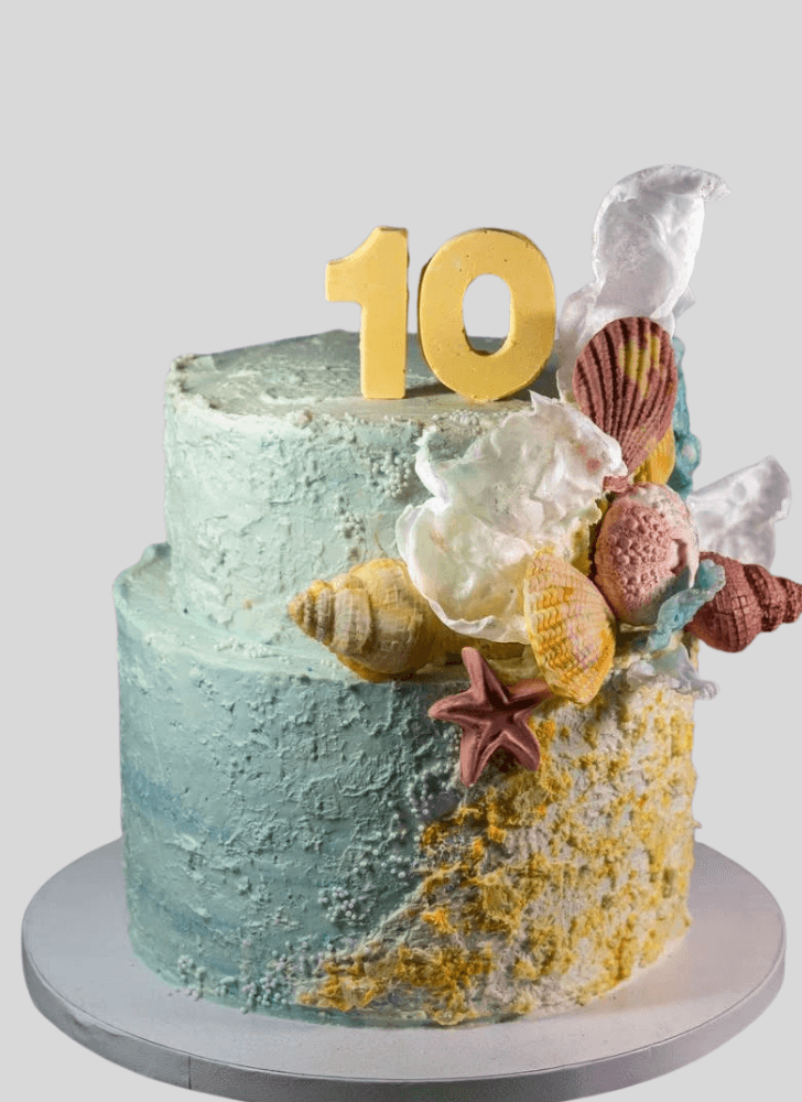 Bewitching Shells Cake