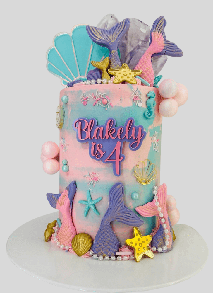 Captivating Shells Cake