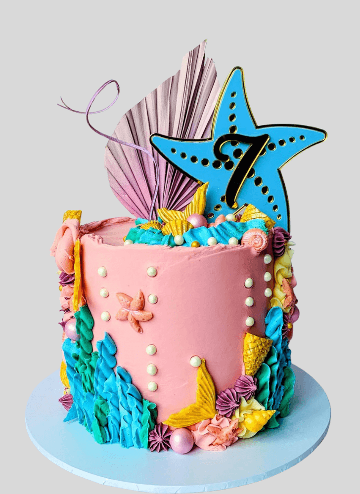 Charming Shells Cake