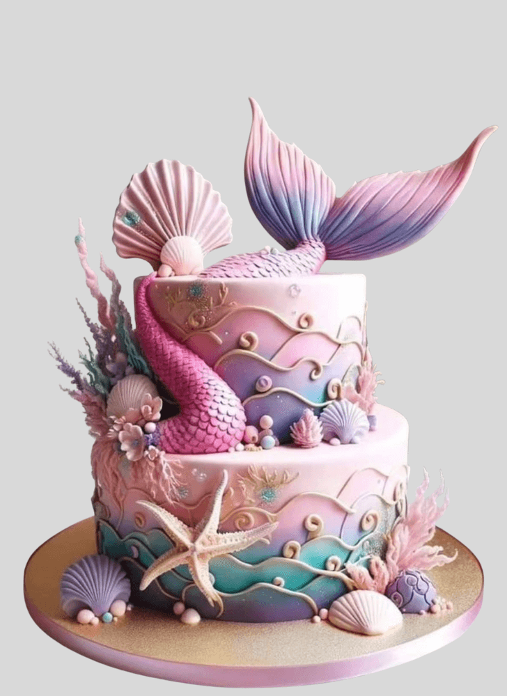 Comely Shells Cake