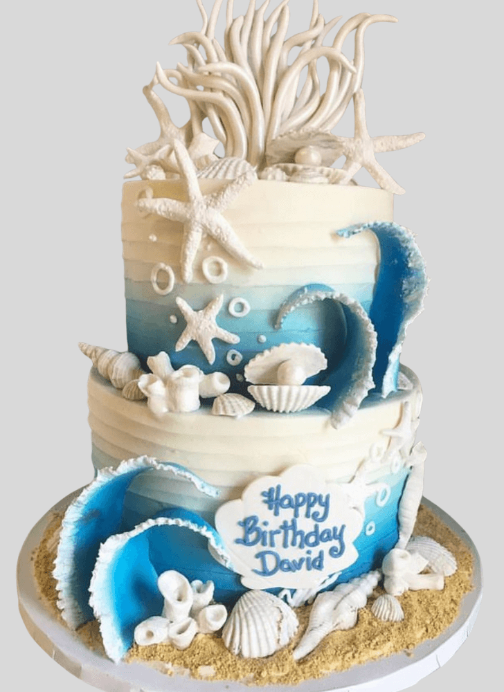 Cute Shells Cake