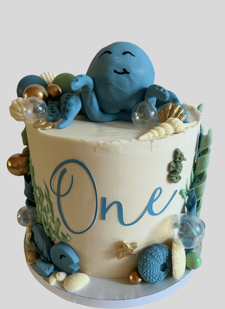 Delicate Shells Cake