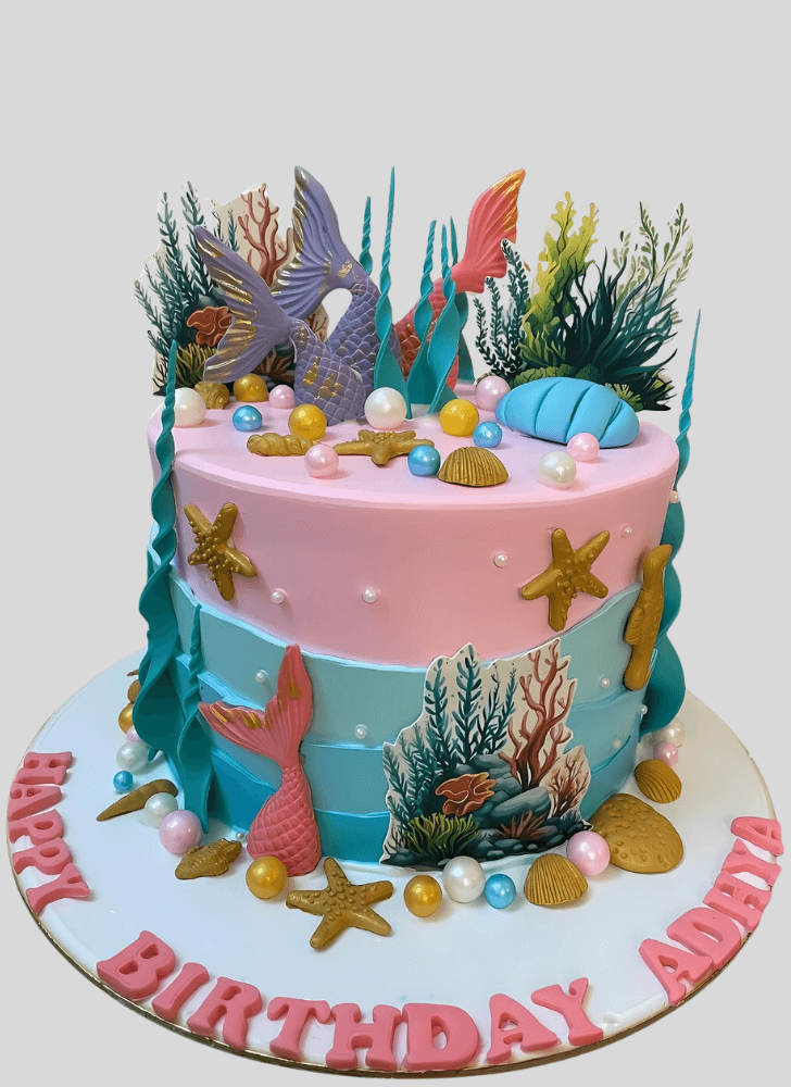 Divine Shells Cake