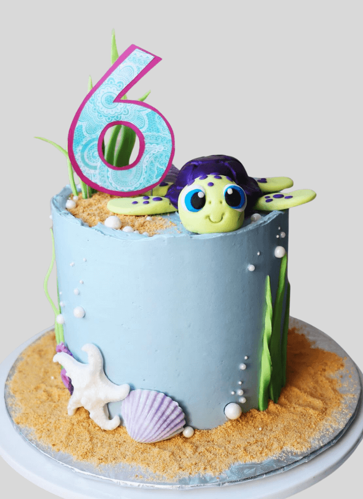 Elegant Shells Cake