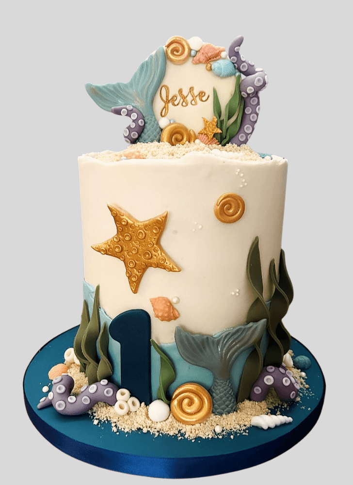 Enthralling Shells Cake