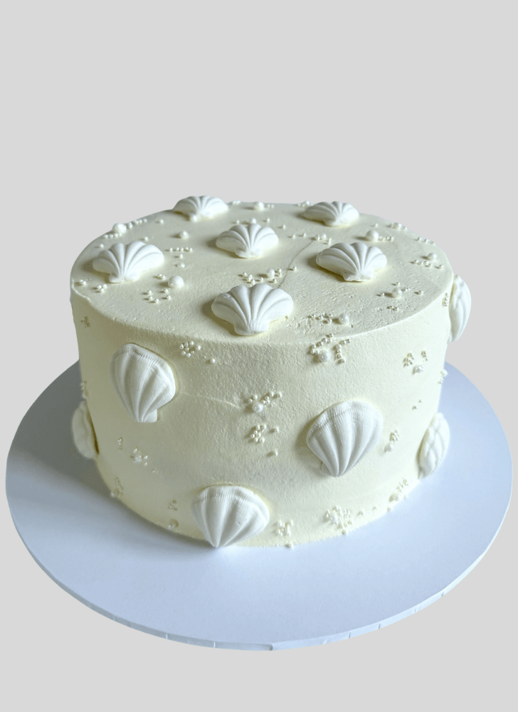 Enticing Shells Cake