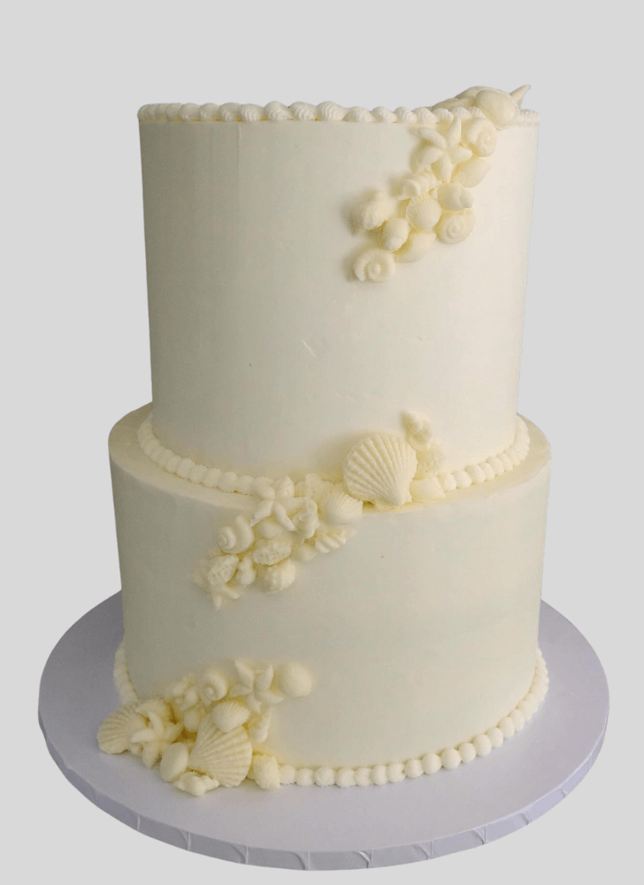 Lovely Shells Cake Design