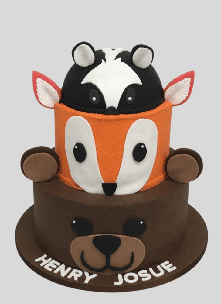 Beauteous Skunk Cake