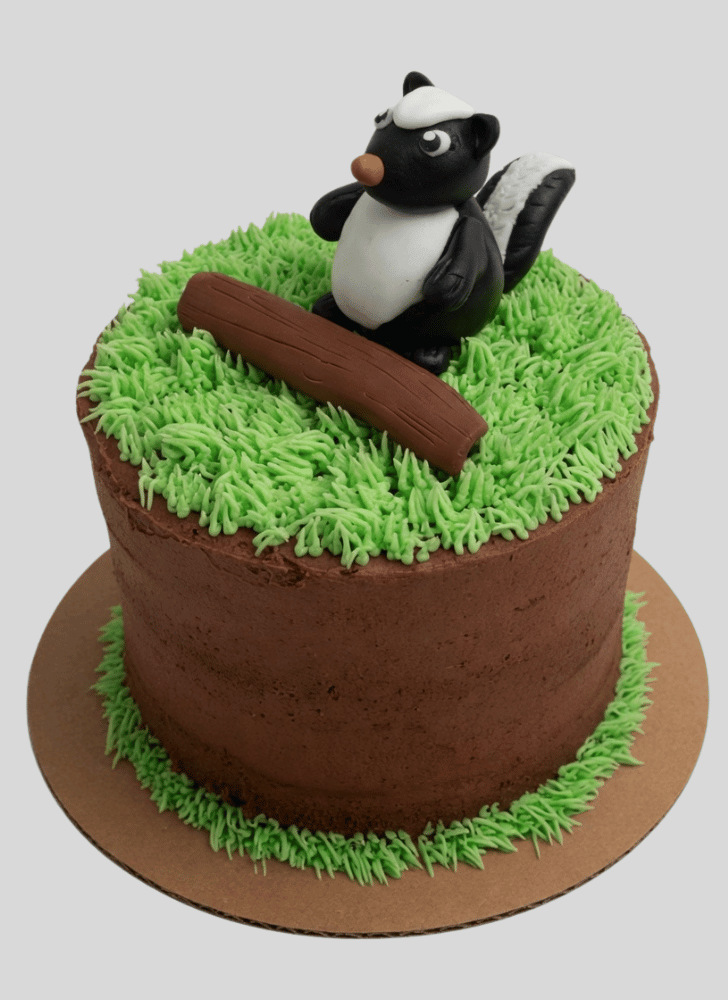 Bewitching Skunk Cake