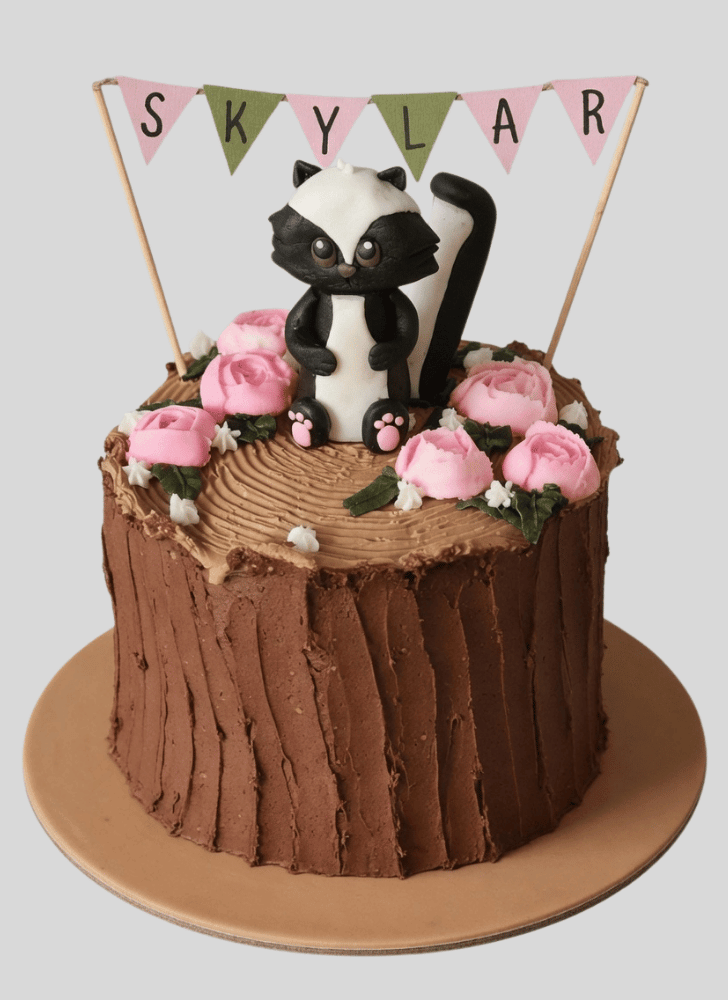 Classy Skunk Cake