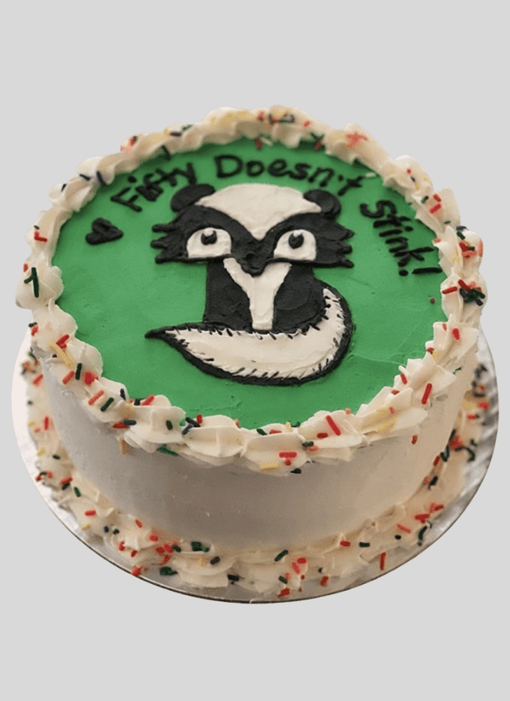 Elegant Skunk Cake